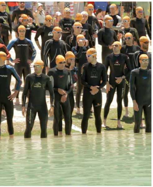 Enric Merino y Ana Casares vencen en el &quot;Medio Ironman&quot; de Aritzaleku